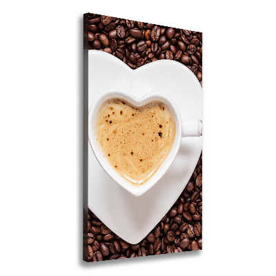 Canvas wall art Cup of coffee