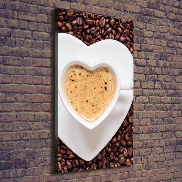 Canvas wall art Cup of coffee