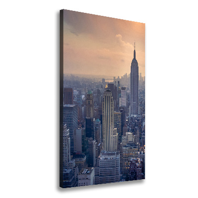 Picture canvas print Manhattan New York