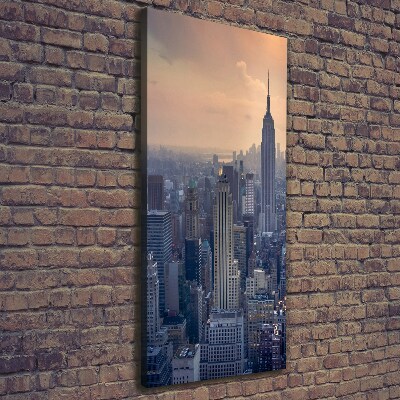 Picture canvas print Manhattan New York