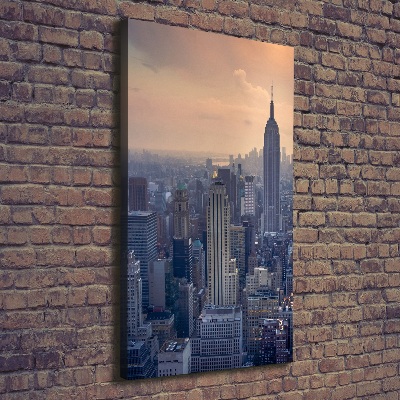 Picture canvas print Manhattan New York