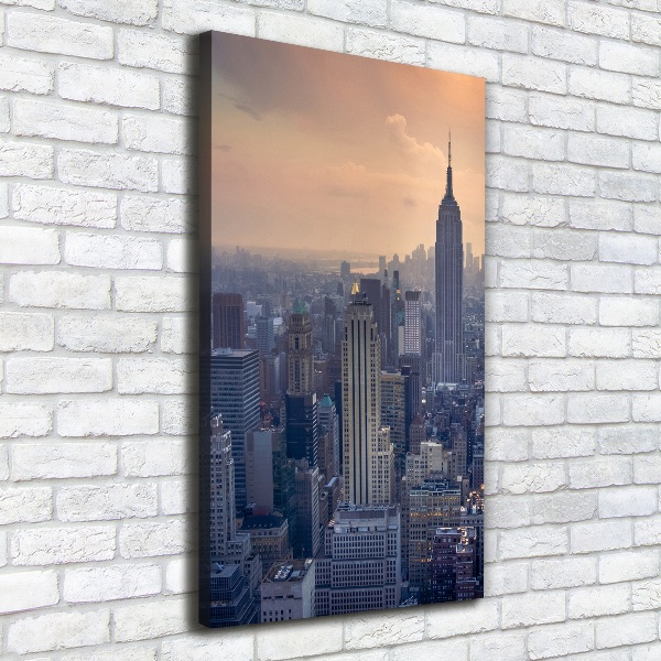 Picture canvas print Manhattan New York