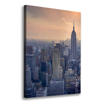 Picture canvas print Manhattan New York