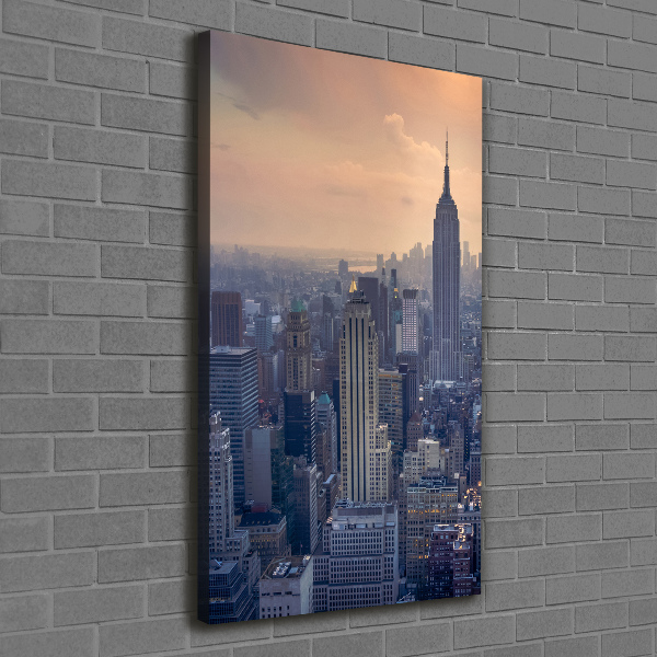 Picture canvas print Manhattan New York