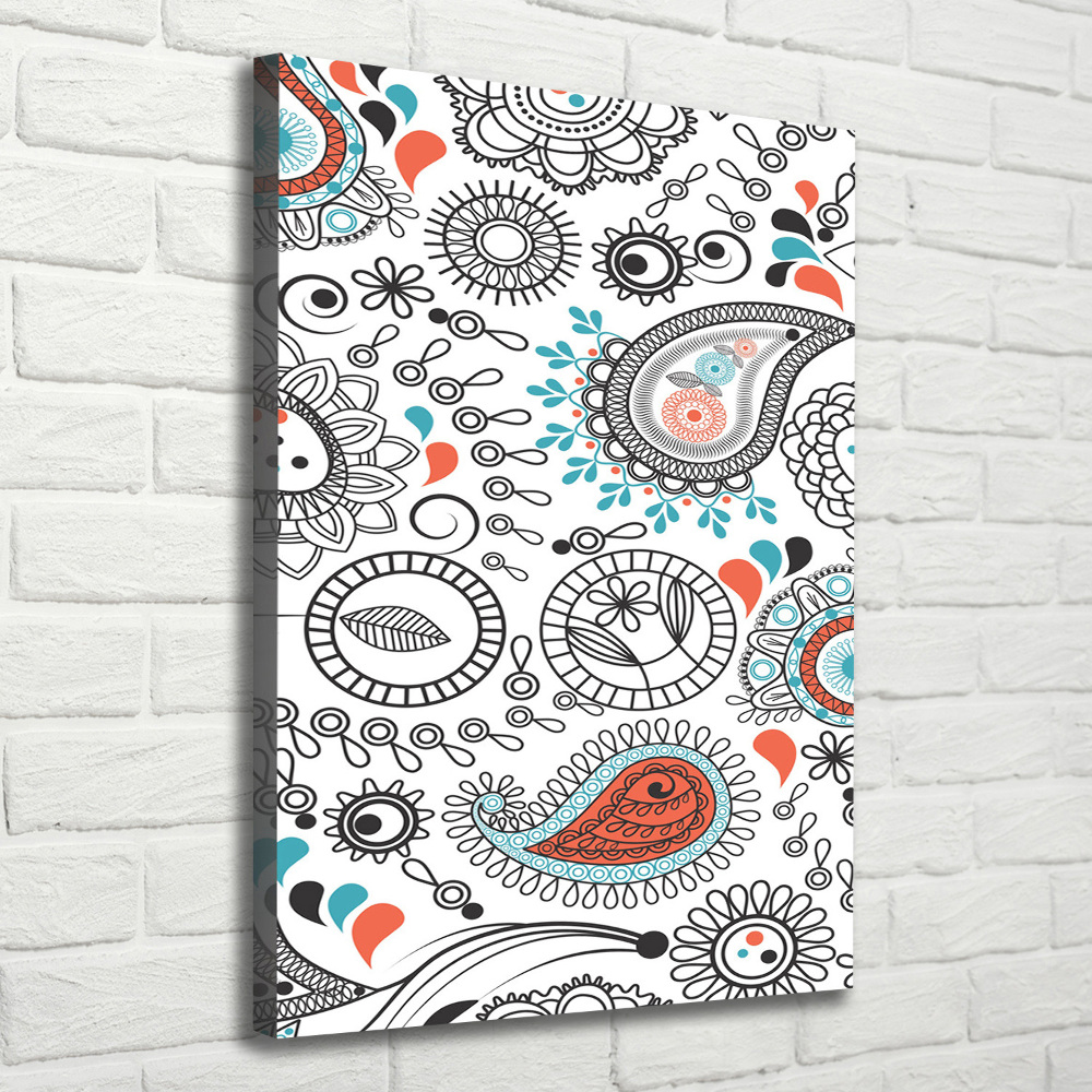 Wall art canvas large Ornaments