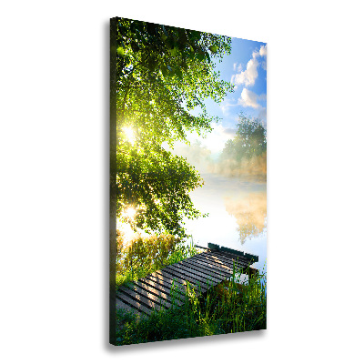 Canvas print Wooden pier