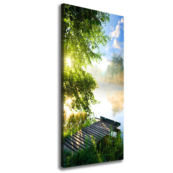 Canvas print Wooden pier