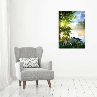 Canvas print Wooden pier