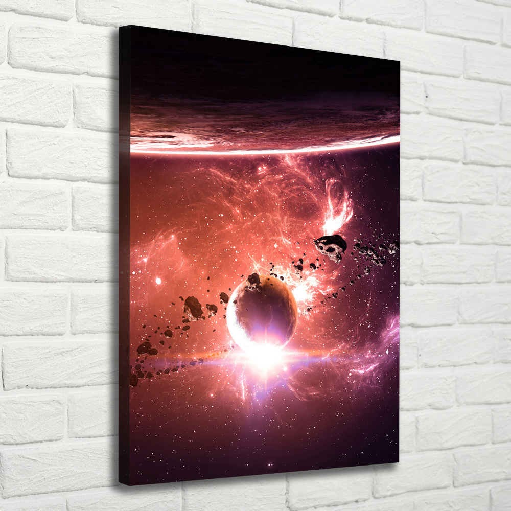 Canvas wall art Galaxy