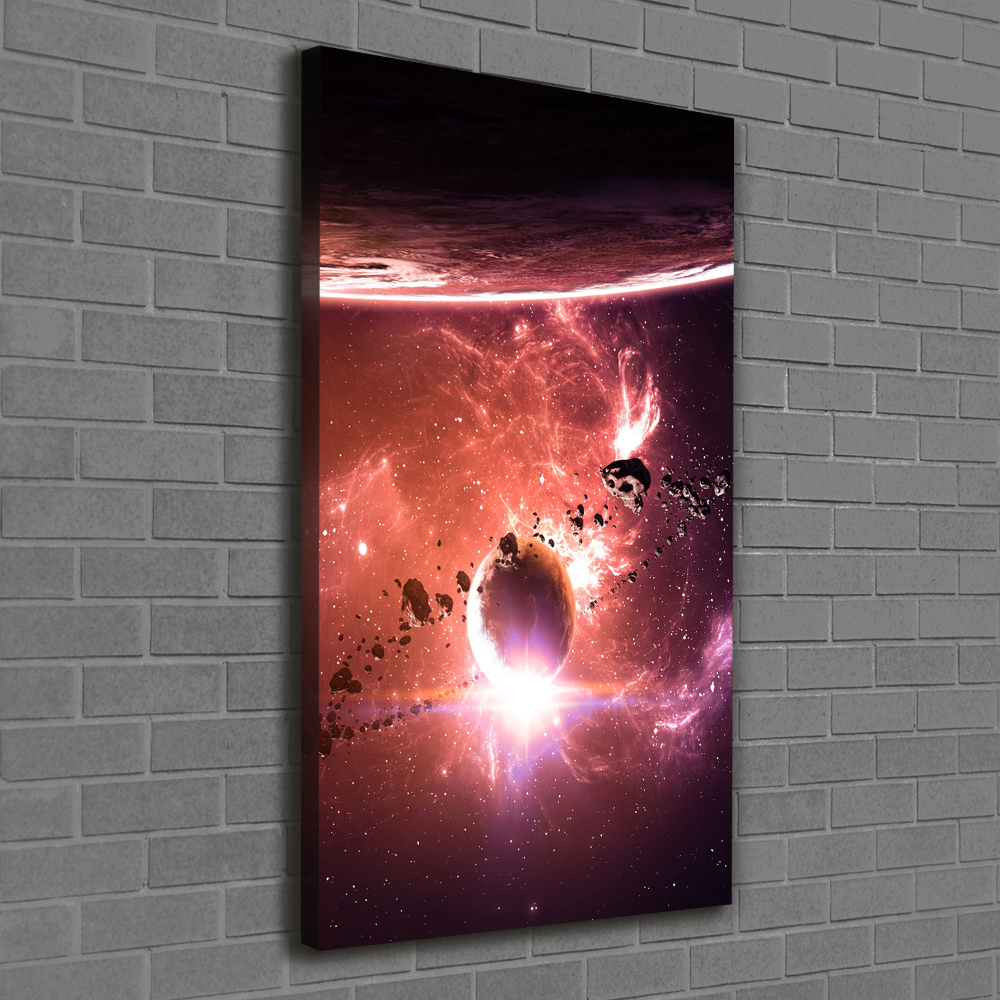 Canvas wall art Galaxy