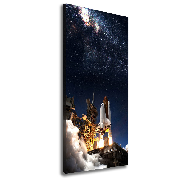 Canvas wall art Starting rocket