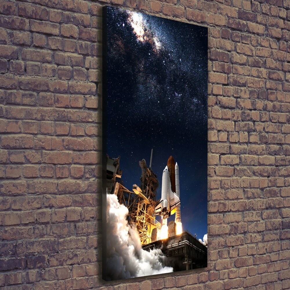 Canvas wall art Starting rocket