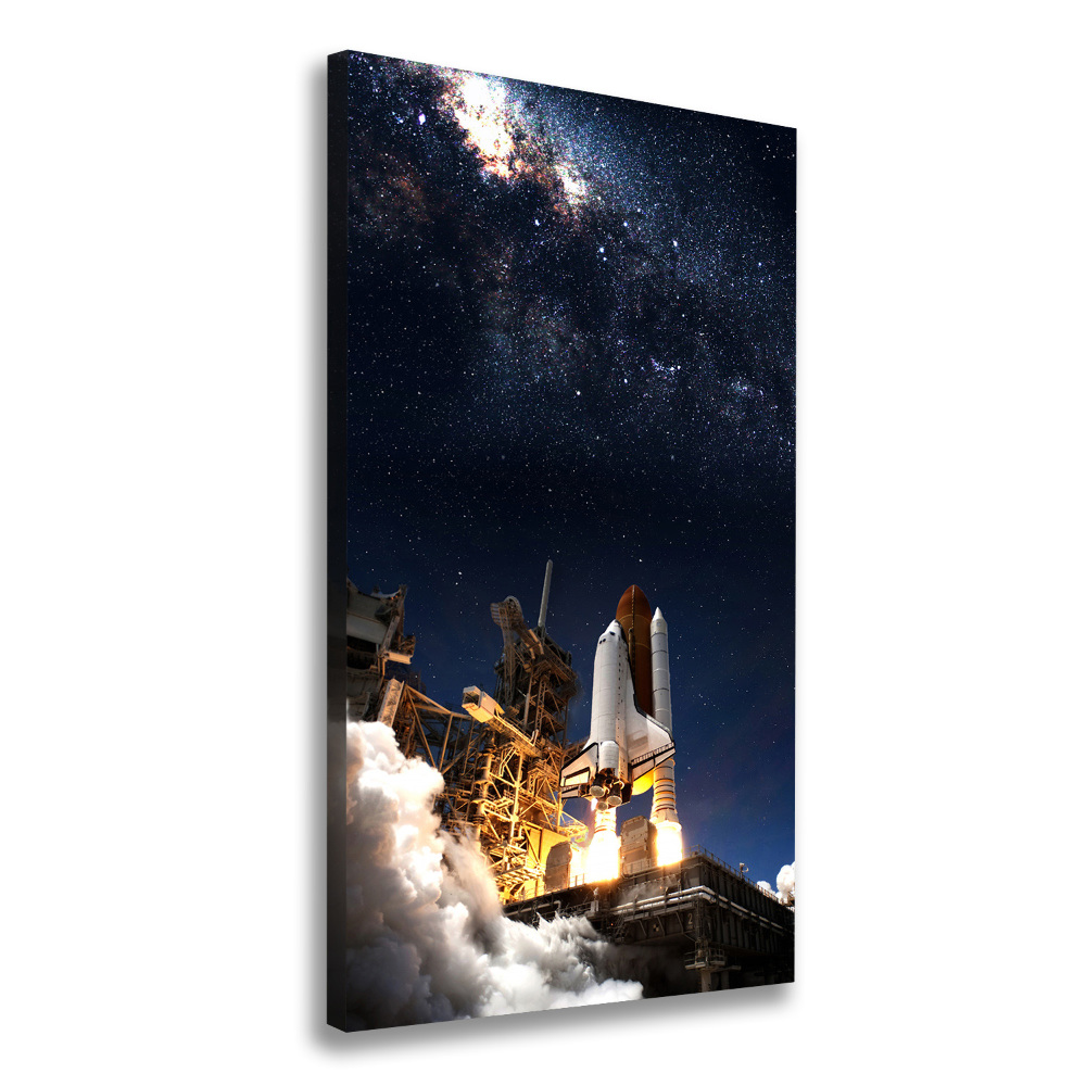 Canvas wall art Starting rocket