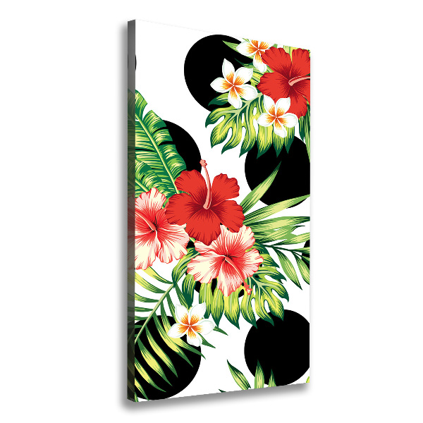 Canvas print Hawaiian pattern