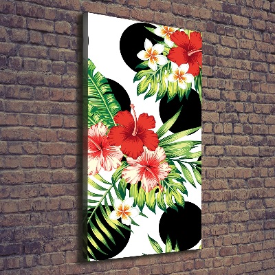 Canvas print Hawaiian pattern