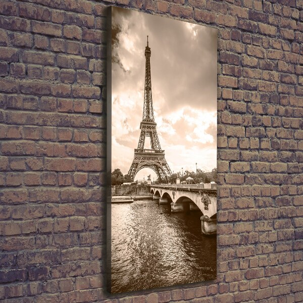 Picture canvas print Eiffel Paris tower