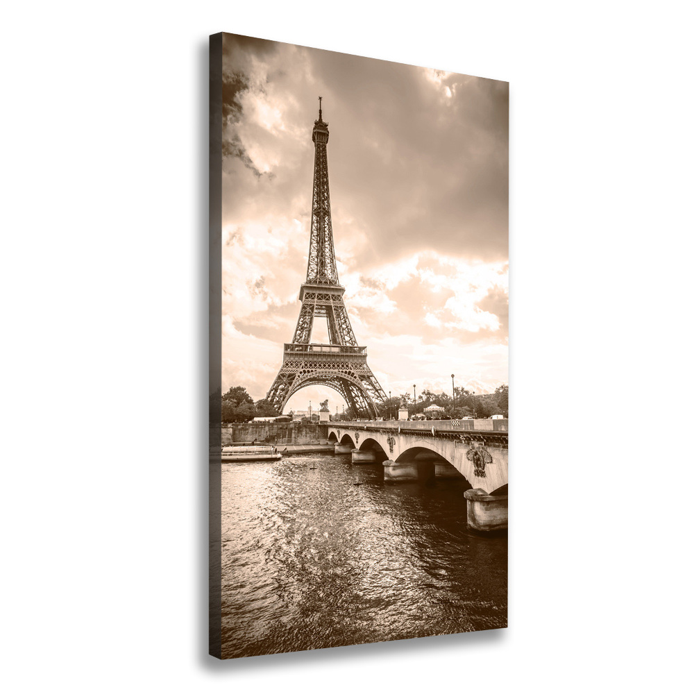 Picture canvas print Eiffel Paris tower