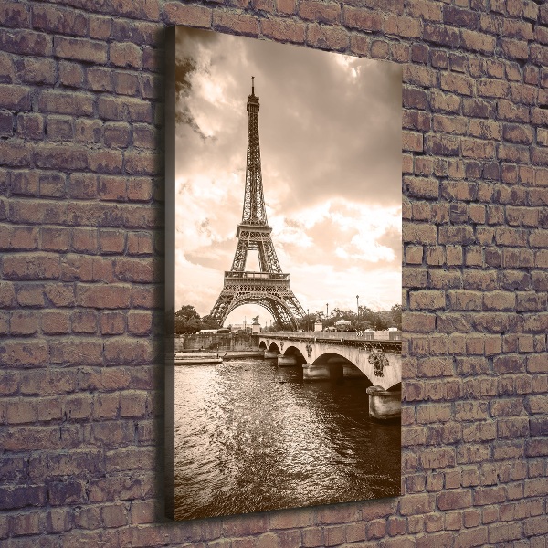 Picture canvas print Eiffel Paris tower