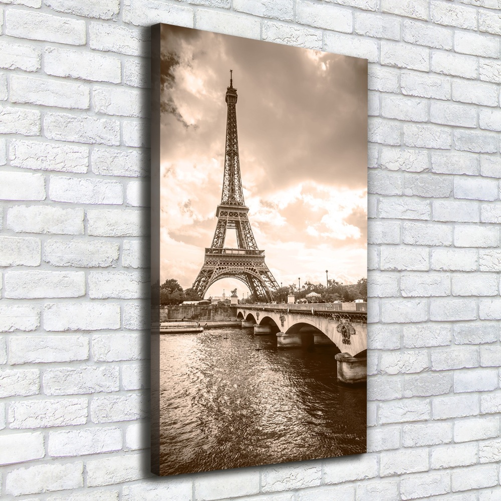 Picture canvas print Eiffel Paris tower