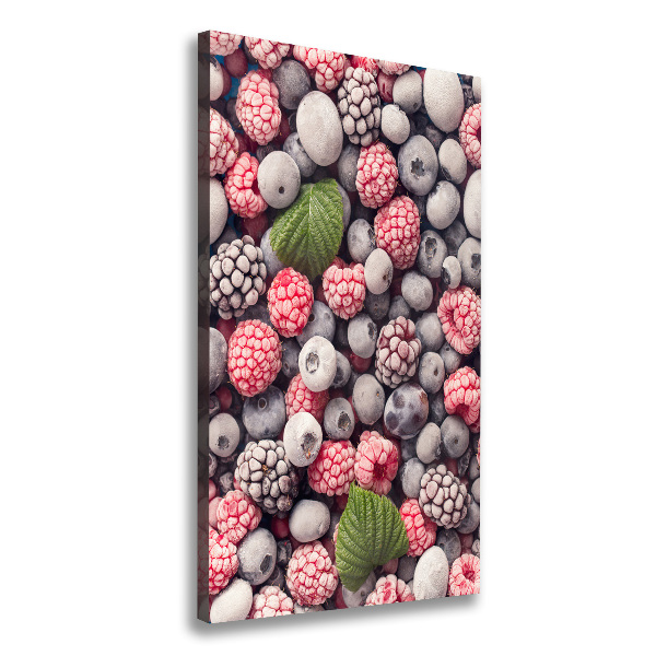 Canvas wall art Frozen fruit