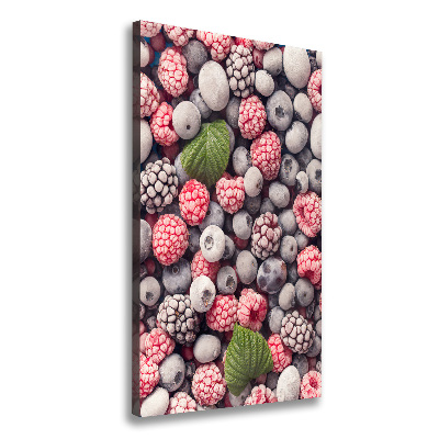 Canvas wall art Frozen fruit