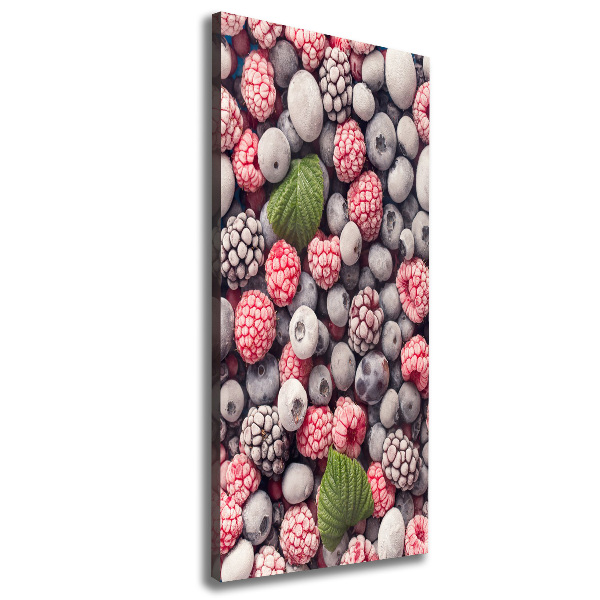 Canvas wall art Frozen fruit