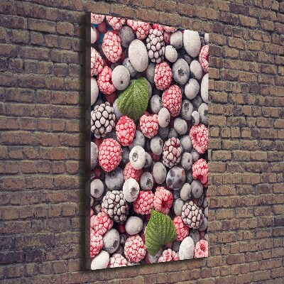 Canvas wall art Frozen fruit