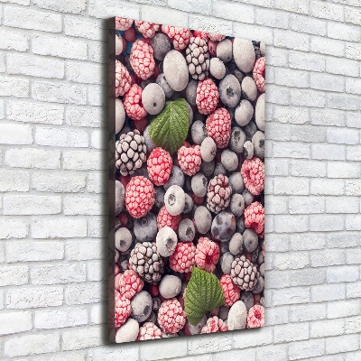 Canvas wall art Frozen fruit