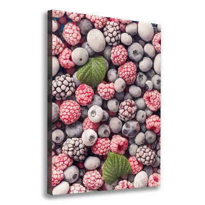 Canvas wall art Frozen fruit