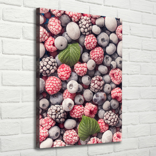 Canvas wall art Frozen fruit