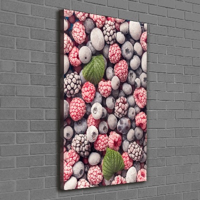 Canvas wall art Frozen fruit