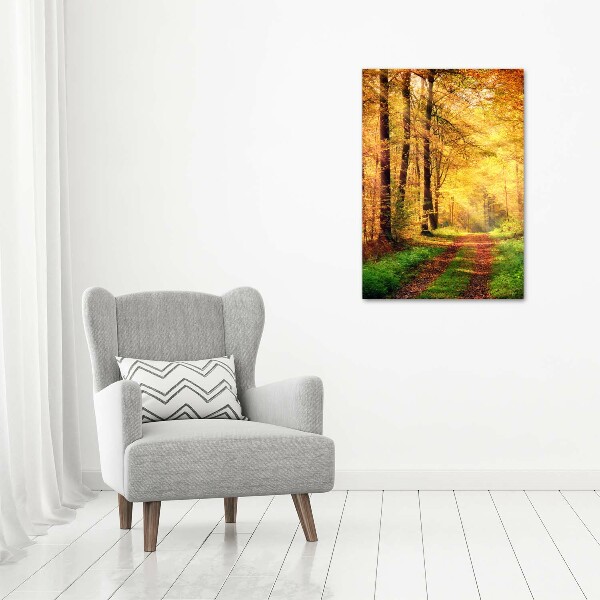 Canvas print Forest in autumn