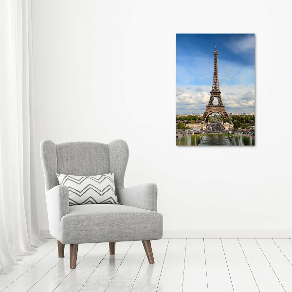 Picture canvas print Eiffel Paris tower