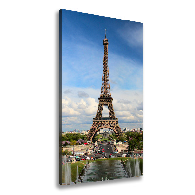 Picture canvas print Eiffel Paris tower