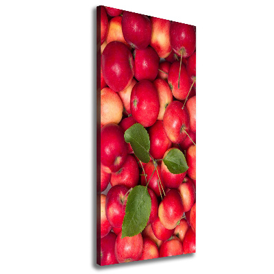 Canvas wall art Red apples