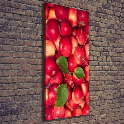 Canvas wall art Red apples