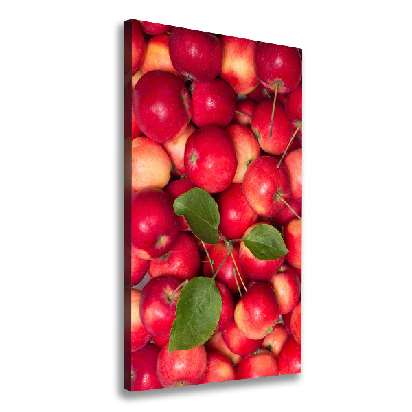 Canvas wall art Red apples