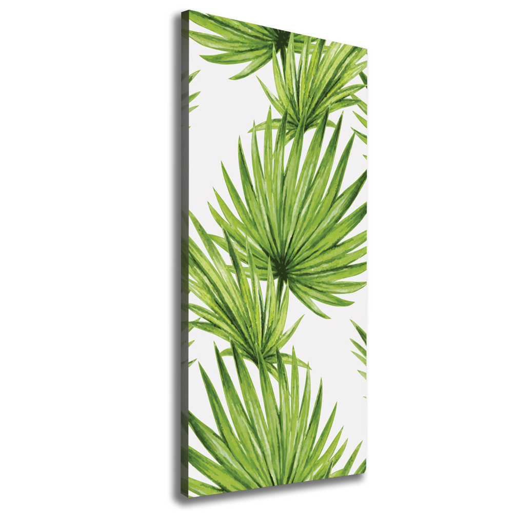 Canvas print Tropical leaves