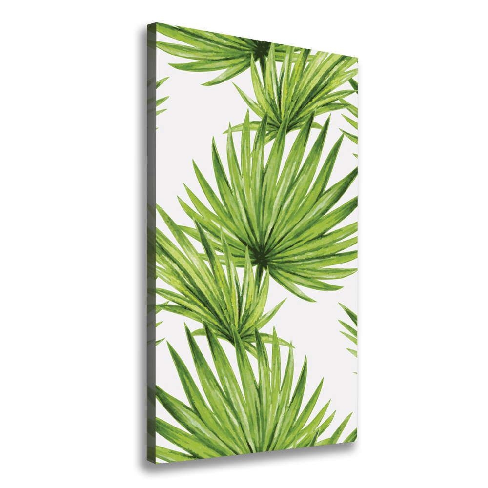 Canvas print Tropical leaves