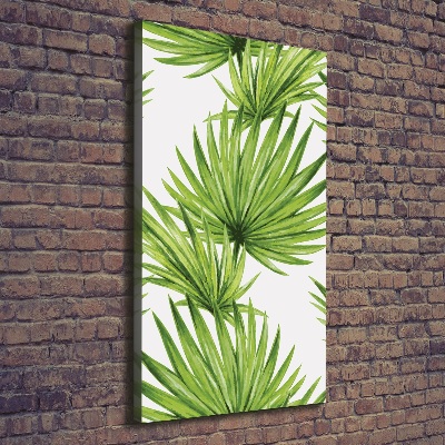 Canvas print Tropical leaves