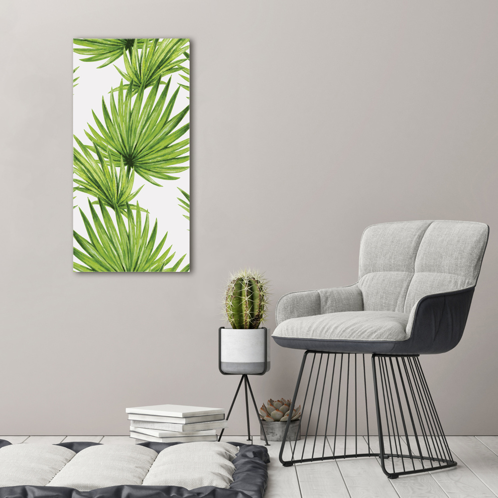 Canvas print Tropical leaves