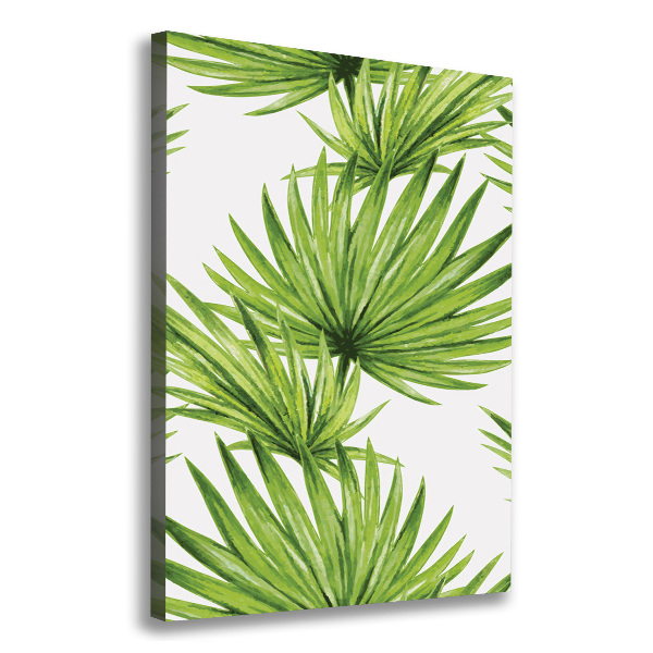 Canvas print Tropical leaves