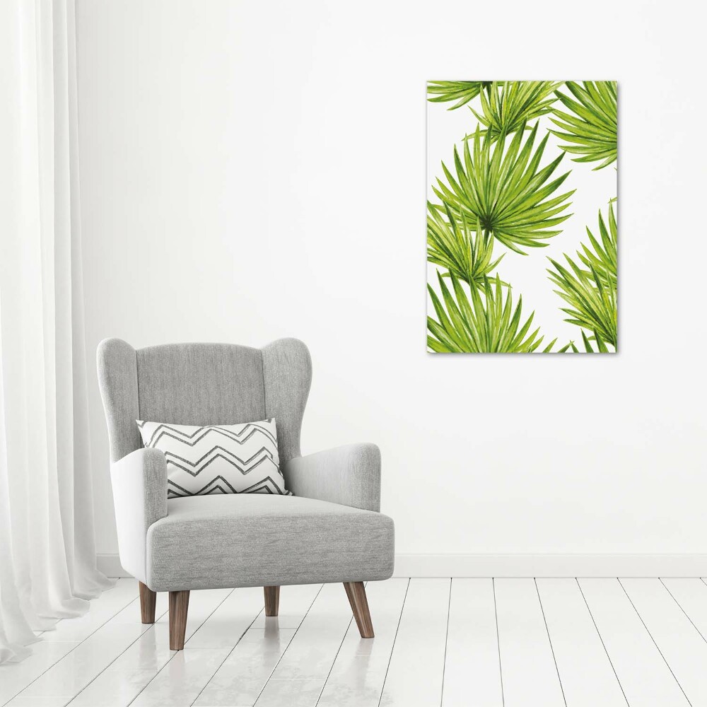 Canvas print Tropical leaves