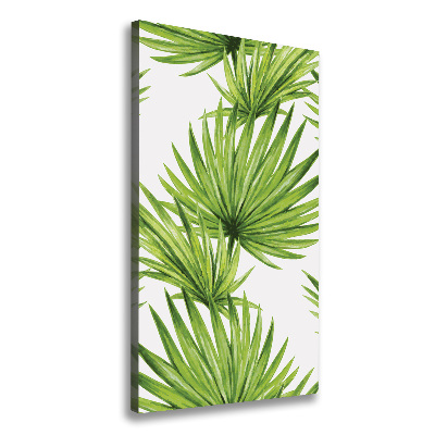 Canvas print Tropical leaves