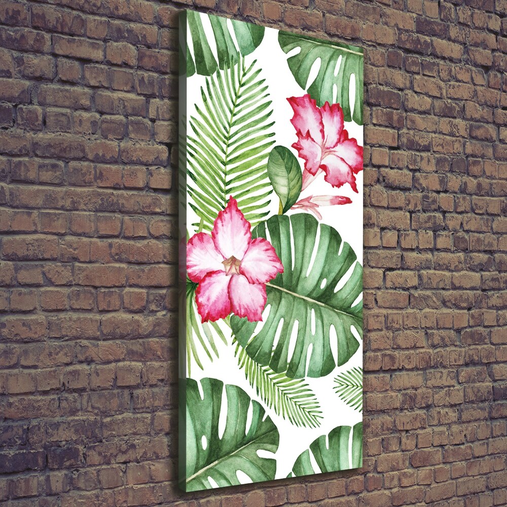 Canvas print Hawaiian pattern