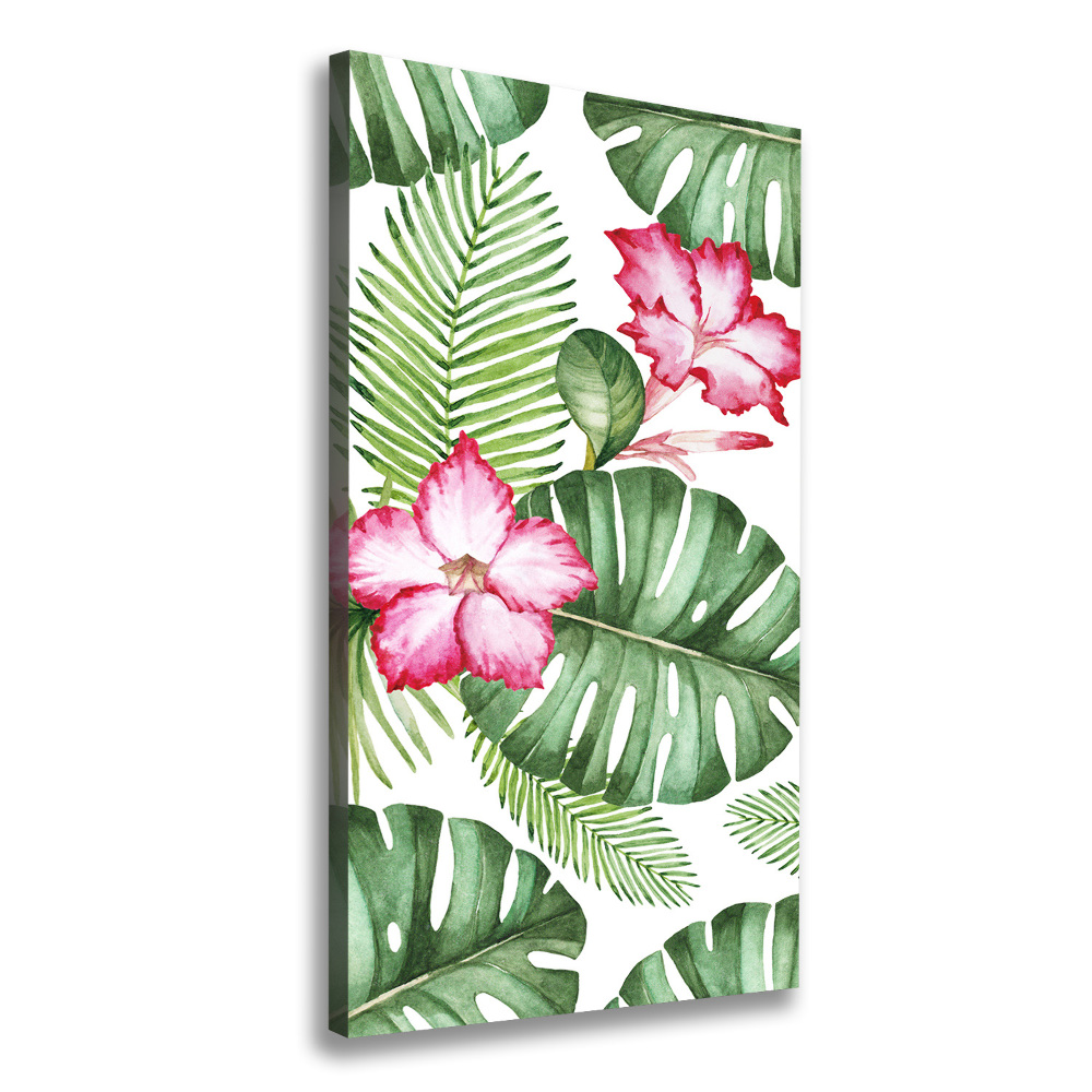 Canvas print Hawaiian pattern