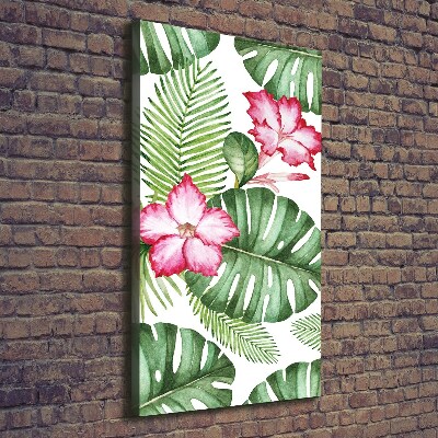 Canvas print Hawaiian pattern