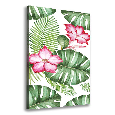 Canvas print Hawaiian pattern