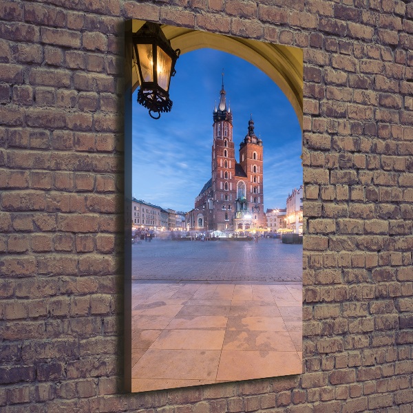 Wall canvas art Cracow Poland