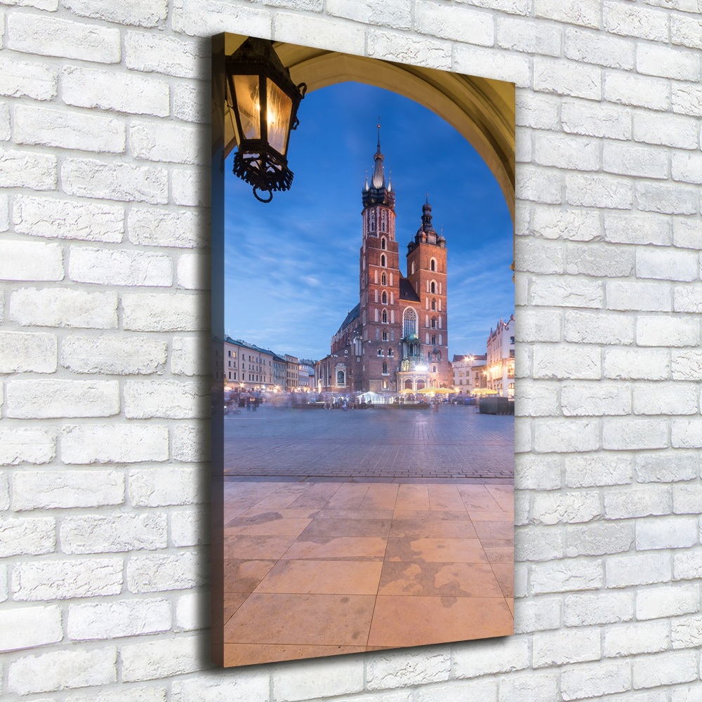 Wall canvas art Cracow Poland